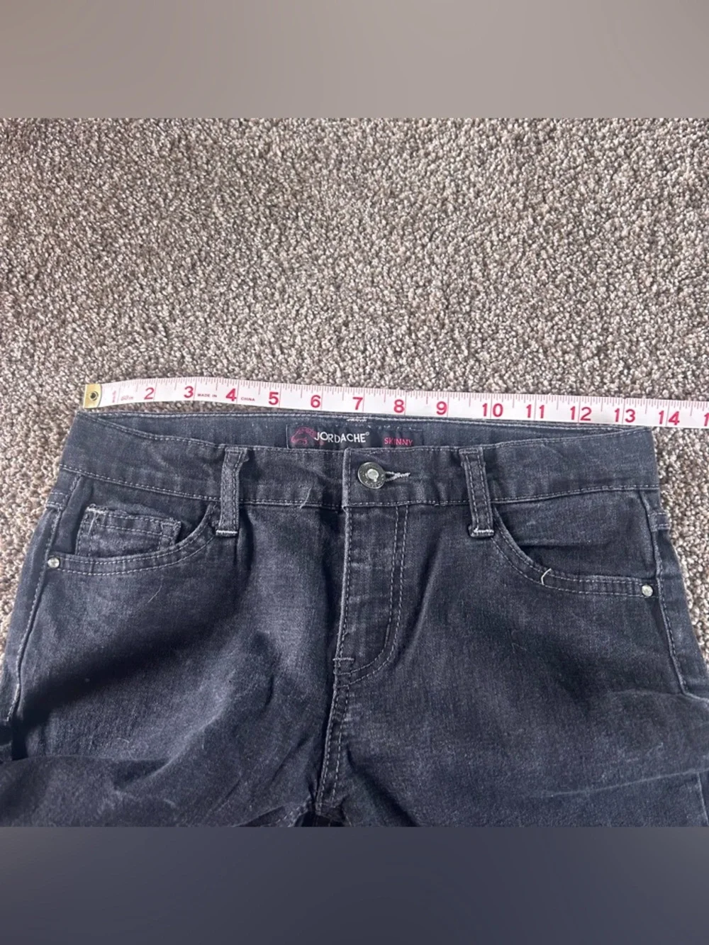 Jordache black skinny